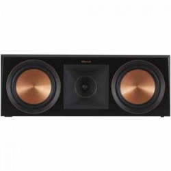 KLIPSCH | Klipsch Centre Channel Speaker with 6.5 Dual Spun Copper Cerametallic™ Woofers - Ebony