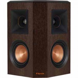 KLIPSCH | Klipsch Surround Sound Speaker with 4 Spun Cooper Cerametallic Woofers - Walnut