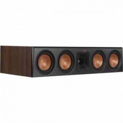 KLIPSCH | Klipsch Center Channel Speaker with 5.25 Spun Copper Cerametallic™ Woofers - Walnut