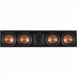 KLIPSCH | Klipsch Center Channel Speaker with 5.25 Spun Copper Cerametallic™ Woofers - Ebony