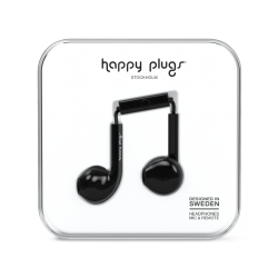 HAPPY PLUGS Earbud Plus Zwart