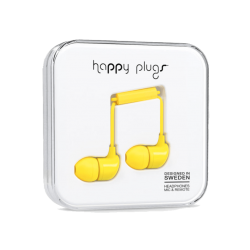 HAPPY PLUGS Kulak içi Kulaklık Sarı