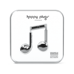 HAPPY PLUGS Earbud Plus Deluxe Edition Zilver