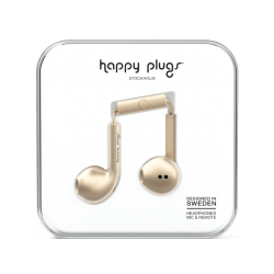 HAPPY PLUGS Earbud Plus Deluxe Edition Champagne