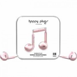 Headphones | Happy Plugs Earbud Plus Pink Gold