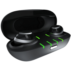 Bluetooth Kopfhörer | NUHEARA IQbuds - True Wireless Kopfhörer (In-ear, Schwarz/Silber)