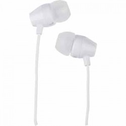 RCA In-Ear Stereo Noise Isolating Earbuds - White