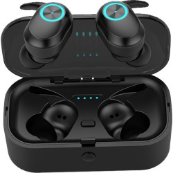 Bluetooth Headphones | GOB2C Çift Kulak Stereo Kablosuz Kulaklık Siyah