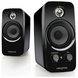 Creative Inspire T10 2.0 Speakers - Black