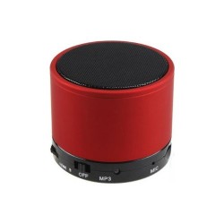 Toptancı Kapında Mini Bluetooth Hoparlör - Kırmızı