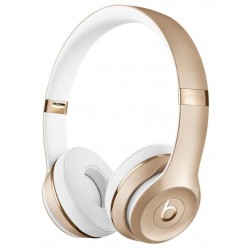 Bluetooth és vezeték nélküli fejhallgató | Beats By Dre Solo 3 On-Ear Wireless Headphones - Satin Gold