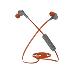 Casque Bluetooth | THOMSON WEAR 6206 BT - Kopfhörer (Grau, orange)