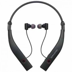 Bluetooth Hoofdtelefoon | Phiaton Wireless Bluetooth 4.0 & Noise Cancelling Earphones with Microphone - Black