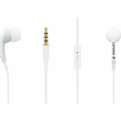 Lenovo | Lenovo 100 In-Ear KulakIçi Mikrofonlu Kulaklık Beyaz