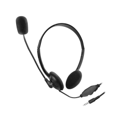 Kopfhörer mit Mikrofon | EWENT EW3567 fekete headset