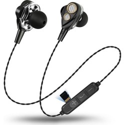Bluetooth Hoofdtelefoon | Schulzz SMN15 Dual Driver Bluetooth Mikrofonlu Kulaklık