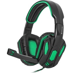 Casque Gamer | Defender Oyuncu Headset Warhead G275 Green Black (64122)