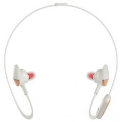 Bluetooth Headphones | Fitbit Flyer Headphones - Lunar Grey