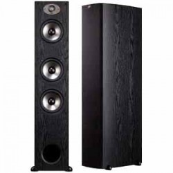 POLK AUDIO | Polk Audio High performance Floorstanding Speaker with Three 6 1/2-inch drivers - Black