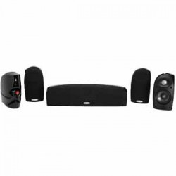 Polk High Performance Home Theater Audio System - Black - 5 Pack