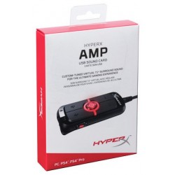 Kopfhörer mit Mikrofon | HyperX Amp USB Headphone Sound Card