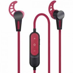 Vivitar | Vivitar Bluetooth Earbuds with Built-in Microphone - Red