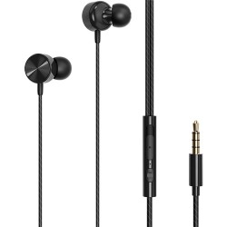 Kulak İçi Kulaklık | Lopard Wiwu Earbuds 102 3.5mm Stereo Kulakiçi Kulaklık - Siyah