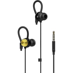 Lopard Wiwu Earbuds 103 3.5mm Stereo Kulaklık Yüksek Bas Tiz - Siyah