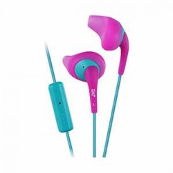 JVC Gumy Sport In-Ear Headphones with Mic - Pink