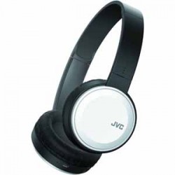 JVC Colorful Bluetooth Over Ear Headphones - White