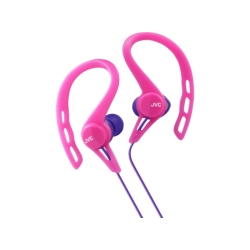 JVC | JVC HA-ECX20 - Kopfhörer mit Ohrbügel (In-ear, Pink)