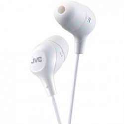 JVC Marshmallow Plus Inner Ear Headphones - White