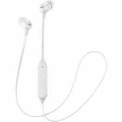 JVC Marshmallow Bluetooth Inner Ear Wireless Headphones - White