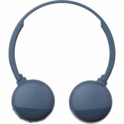 JVC Lightweight Over-Ear Wireless Headphones - Blue
