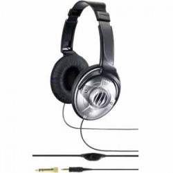 JVC Closed Monitor Headphones - Silver