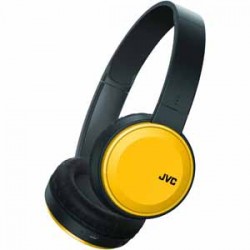 JVC Colorful Bluetooth Over Ear Headphones - Yellow