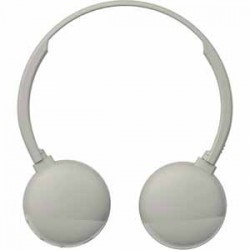 JVC Lightweight Flats Wireless Bluetooth On-Ear Headphone - White