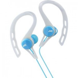 JVC Flats Slim, Compact On-Ear Headphones - Blue