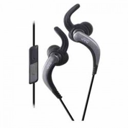 JVC | JVC Extreme Fitness In-Ear Headphones with Mic - Black