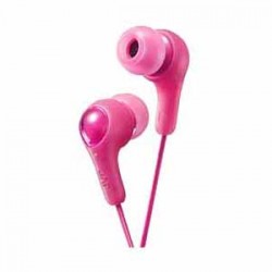 JVC Gumy Plus Inner-Ear Headphones - Pink