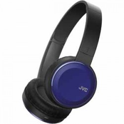 JVC Colorful Bluetooth Over Ear Headphones - Blue