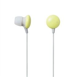 Ακουστικά In Ear | Elecom COLORS Kulakiçi Kulaklık (Sarı)