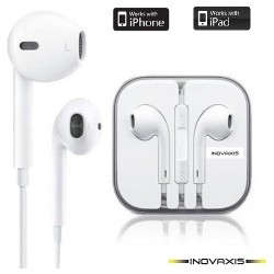 Ακουστικά In Ear | Inovaxis iPhone 4 - 5 - 6s - 6 Plus - iPad Üst Segment - Mikrofonlu Kulaklık (INOVAXIS Güvenlik Etiketi İle)