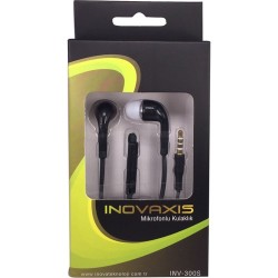 In-ear Headphones | Inova Samsung Galaxy S4-S5-Note Vd. Uyumlu Mikrofonlu Kulaklık Siyah Renk