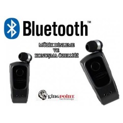 Ακουστικά Bluetooth | Mytech Bluetooth Makaralı Kulaklık Mp3 Kingpoint