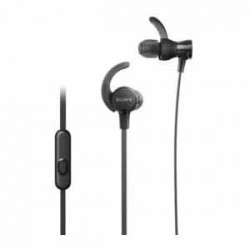 Sony Extra Bass Sports In-Ear Headphones - Black