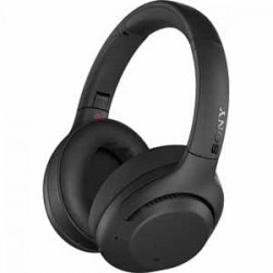 Bluetooth fejhallgató | Sony WHXB900N/B Black Extra Bass headphones for impressively deep punchy sound. Up to 30 hours battery life on single charge. Noise cancelin