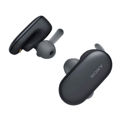 Bluetooth Kopfhörer | SONY WF-SP900 - True Wireless Kopfhörer (In-ear, Schwarz)