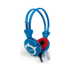 Headphones | Redrock HP668B Mikrofonlu Kulaklık Mavi-Kırmızı