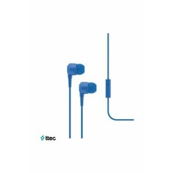 TTEC Mikro Mikrofonlu Kulaklık Kulakiçi JOY Serisi - Mavi - 2KMM1005